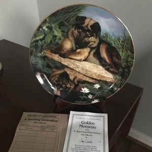 Danbury Mint Plate – German Shepherd
